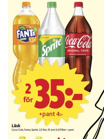 ICA Nära Coca cola läskedryck erbjuda