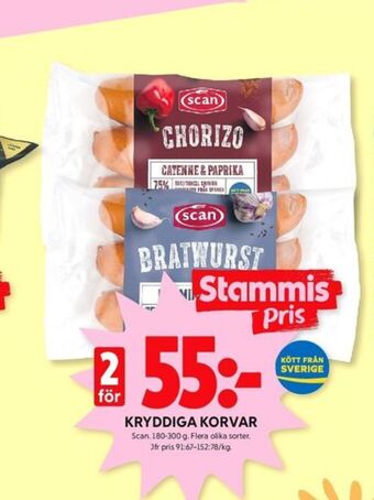 ICA Kvantum Scan chorizo erbjuda