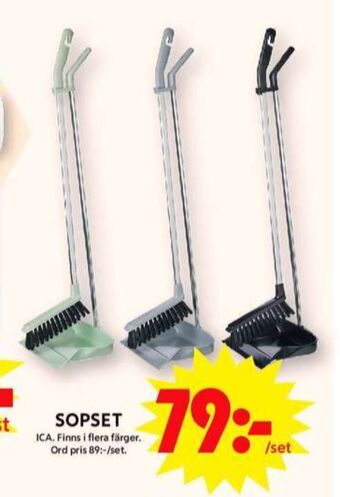 ICA Maxi Ica sopset erbjuda