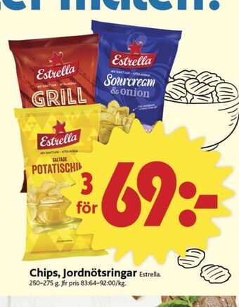 ICA Nära Estrella chips erbjuda
