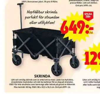 ICA Maxi Skona skrinda erbjuda
