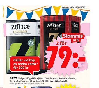 ICA Supermarket Mollbergs blanding kaffe malet erbjuda
