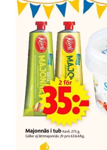 ICA Supermarket Kavli majonnäs erbjuda