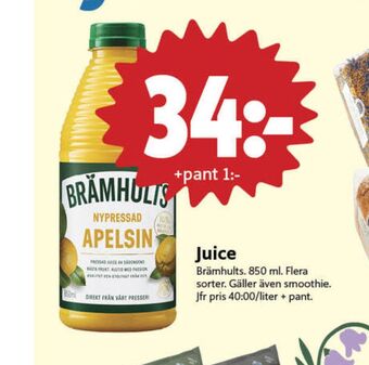 ICA Nära Brämhults juice erbjuda