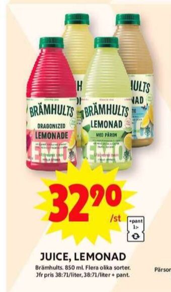 ICA Maxi Brämhults juice erbjuda