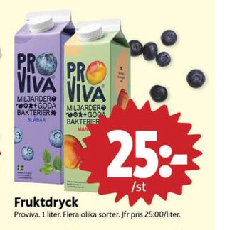 ICA Nära Proviva fruktdryck erbjuda