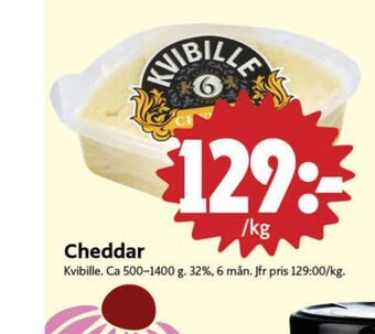 ICA Nära Kvibille cheddar erbjuda