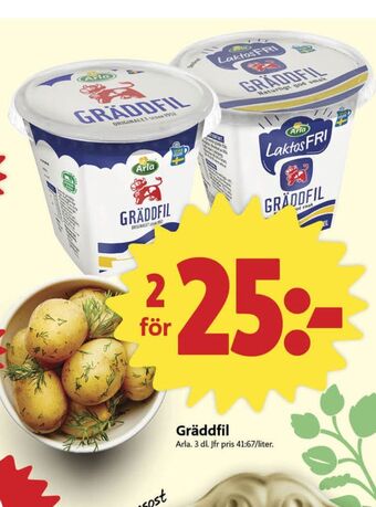 ICA Nära Arla gräddfil erbjuda