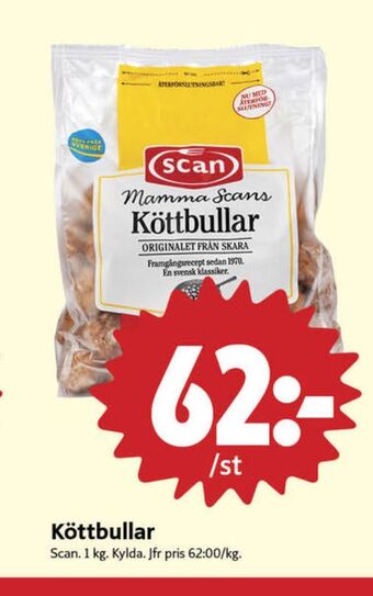 ICA Nära Mamma scan köttbullar erbjuda