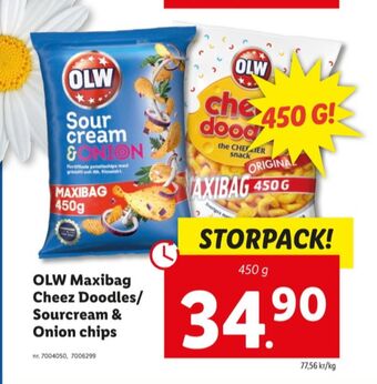 Lidl Olw chips erbjuda