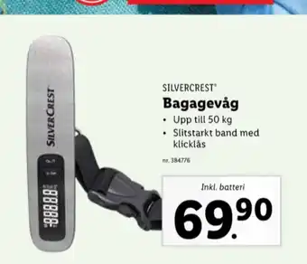 Lidl Silvercrest våg erbjuda