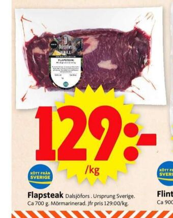 Dalsjöfors flapstek