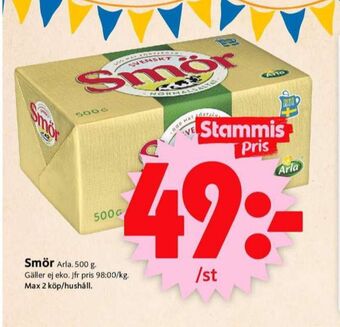 ICA Supermarket Svenskt smör erbjuda
