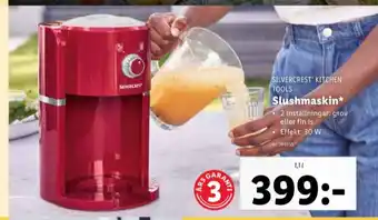 Lidl Silvercrest slushmaskin erbjuda