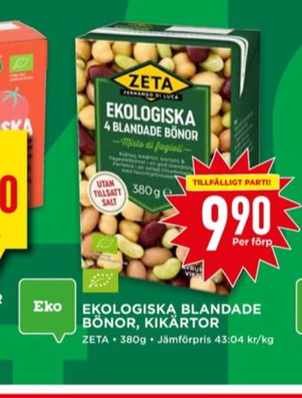 Willys Zeta bönor erbjuda