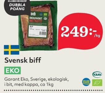Hemköp Svensk biff erbjuda