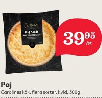 Hemköp Paj Carolines kök erbjuda
