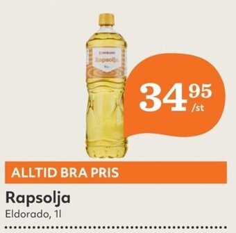 Hemköp Rapsolja Eldorado, 1l erbjuda