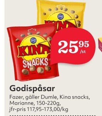 Hemköp Godispåsar Fazer erbjuda