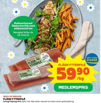 Coop Konsum Fläskytterfilé erbjuda