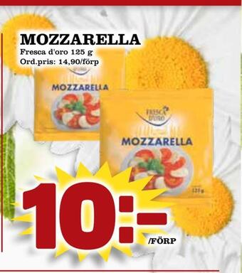 Din Mat Mozzarella erbjuda