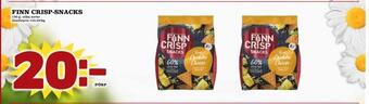 Din Mat Finn crisp-snacks erbjuda