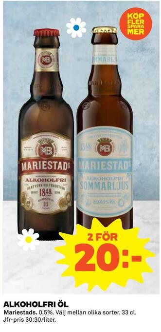 Coop Konsum Alkoholfri öl erbjuda