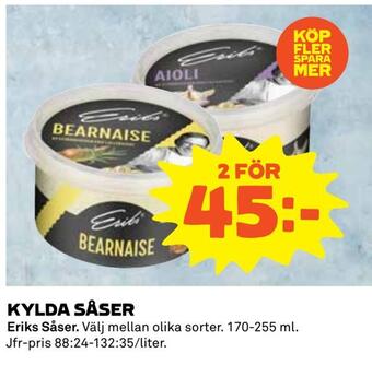 Coop Daglivs Kylda såser erbjuda