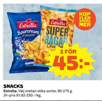 Coop Konsum Snacks erbjuda