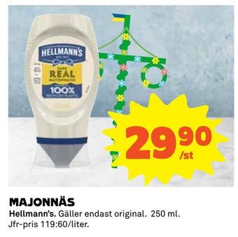 Coop Daglivs Majonnäs erbjuda
