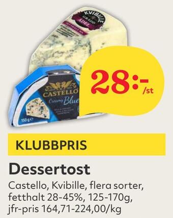 Hemköp Dessertost erbjuda