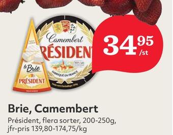 Hemköp Brie, camembert erbjuda