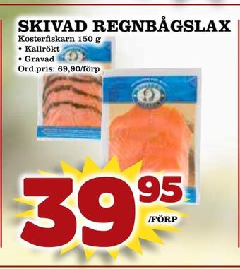 Skivad regnbågslax