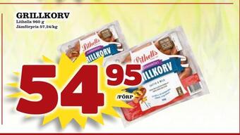 Din Mat Grillkorv erbjuda