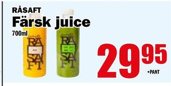 Matdax Färsk juice erbjuda