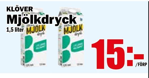 Matdax Mjölkdryck erbjuda