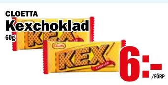 Matdax Kexchoklad erbjuda