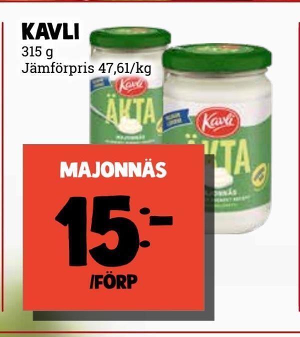 MatArket Kavli erbjuda