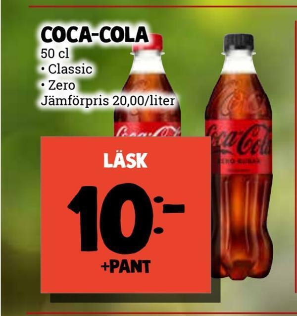 MatArket Coca-cola erbjuda