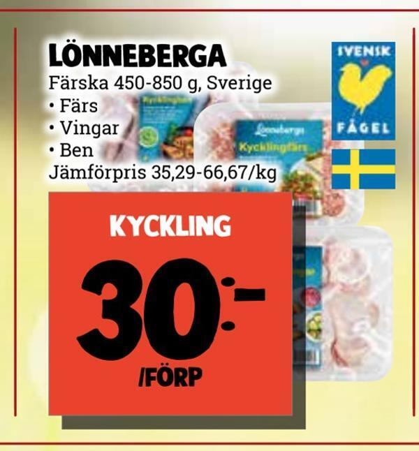 MatArket Kyckling erbjuda