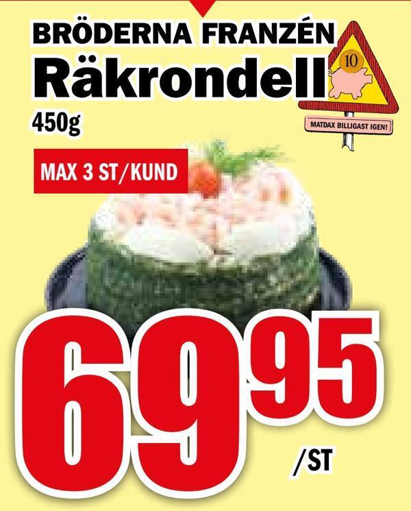 Matdax Räkrondell erbjuda