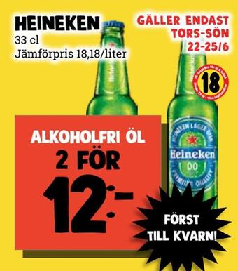 MatArket Alkoholfri öl erbjuda