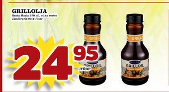 Matdax Grillolja erbjuda