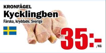 Matdax Kycklingben erbjuda