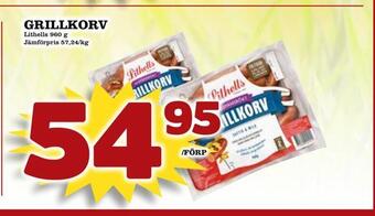 Matdax Grillkorv erbjuda