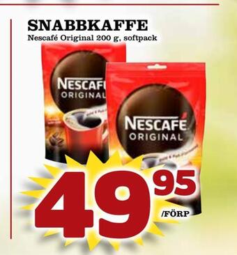 Matdax Snabbkaffe erbjuda
