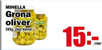 Matdax Gröna oliver erbjuda