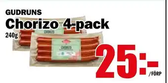 Chorizo 4-pack