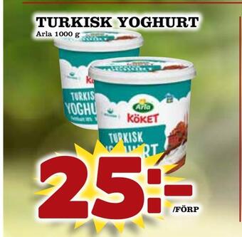 Matdax Turkisk yoghurt erbjuda
