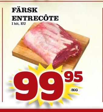 Matdax Färsk entrecôte erbjuda